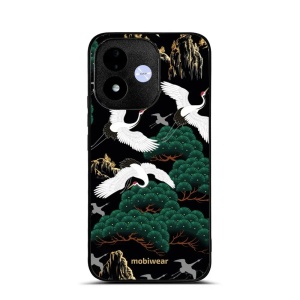 Lesklý kryt na mobil Xiaomi Redmi Note 17 - Mobiwear Glossy G042G, jeřábi