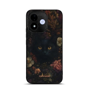 Lesklý kryt na mobil Xiaomi Redmi Note 17 - Mobiwear Glossy G161G, temná kočka