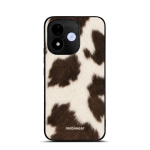 Lesklý kryt na mobil Xiaomi Redmi Note 17 - Mobiwear Glossy G166G, hnědá strakatá