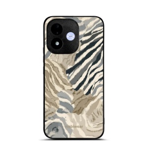 Lesklý kryt na mobil Xiaomi Redmi Note 17 - Mobiwear Glossy G168G, pruhovaná malba