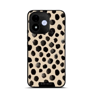 Lesklý kryt na mobil Xiaomi Redmi Note 17 - Mobiwear Glossy GA50G, černé puntíky