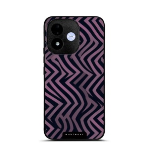 Lesklý kryt na mobil Xiaomi Redmi Note 17 - Mobiwear Glossy GA55G, fialové klikyháky