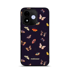 Lesklý kryt na mobil Xiaomi Redmi Note 17 - Mobiwear Glossy GP78G, barevní motýlci