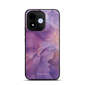 Lesklý kryt na mobil Xiaomi Redmi Note 17 - Mobiwear Glossy G050G, fialový mramor