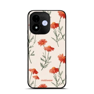 Lesklý kryt na mobil Xiaomi Redmi Note 17 - Mobiwear Glossy GB13G, větvičky heřmánku
