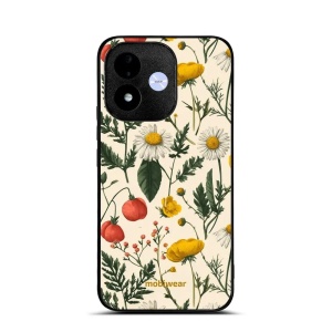 Lesklý kryt na mobil Xiaomi Redmi Note 17 - Mobiwear Glossy GB14G, heřmánky a pryskyřníky