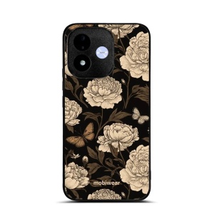 Lesklý kryt na mobil Xiaomi Redmi Note 17 - Mobiwear Glossy GB16G, pivoňky a motýli