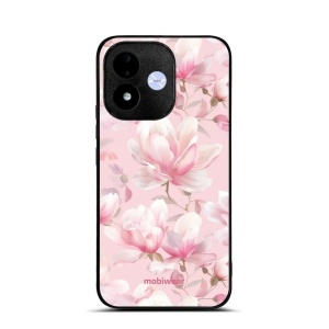 Lesklý kryt na mobil Xiaomi Redmi Note 17 - Mobiwear Glossy GB18G, magnolie v pudrově růžové