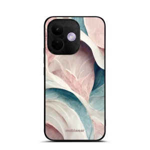 Lesklý kryt na mobil Xiaomi Redmi Note 17 Pro - Mobiwear Glossy G026G, růžový a zelenkavý mramor
