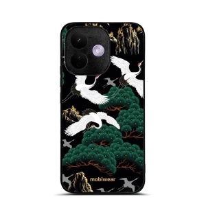 Lesklý kryt na mobil Xiaomi Redmi Note 17 Pro - Mobiwear Glossy G042G, jeřábi