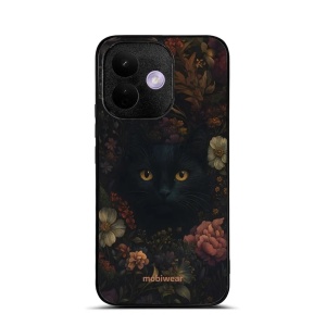 Lesklý kryt na mobil Xiaomi Redmi Note 17 Pro - Mobiwear Glossy G161G, temná kočka