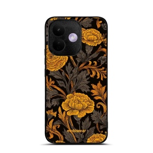 Lesklý kryt na mobil Xiaomi Redmi Note 17 Pro - Mobiwear Glossy G173G, žlutá kvítka
