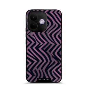 Lesklý kryt na mobil Xiaomi Redmi Note 17 Pro - Mobiwear Glossy GA55G, fialové klikyháky