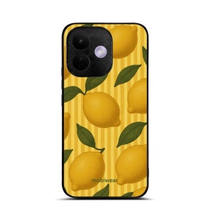 Lesklý kryt na mobil Xiaomi Redmi Note 17 Pro - Mobiwear Glossy GP81G, citrony