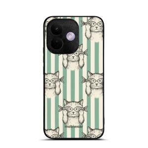 Lesklý kryt na mobil Xiaomi Redmi Note 17 Pro - Mobiwear Glossy GP90G, číča ryby