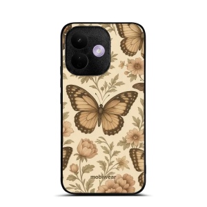 Lesklý kryt na mobil Xiaomi Redmi Note 17 Pro - Mobiwear Glossy GP92G, motýlové