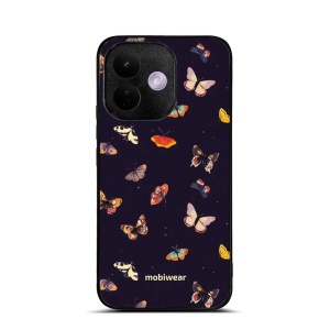 Lesklý kryt na mobil Xiaomi Redmi Note 17 Pro - Mobiwear Glossy GP78G, barevní motýlci