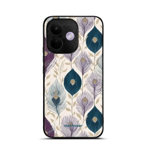 Lesklý kryt na mobil Xiaomi Redmi Note 17 Pro - Mobiwear Glossy GB06G, paví pera