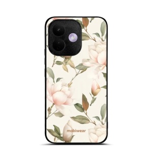 Lesklý kryt na mobil Xiaomi Redmi Note 17 Pro - Mobiwear Glossy GB17G, magnolie na bílé