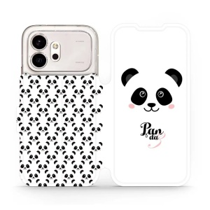 Flip pouzdro na mobil Honor 600 - Mobiwear M030P, panda Amálka