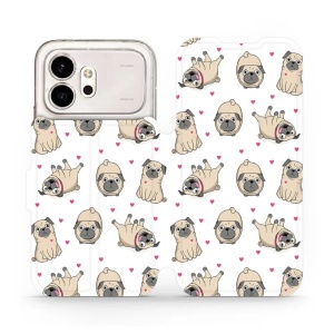 Flip pouzdro na mobil Honor 600 - Mobiwear M097P, mopsíci