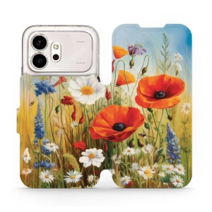 Flip pouzdro na mobil Honor 600 - Mobiwear VP43S, letní louka