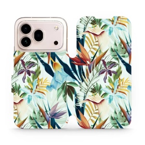 Flip pouzdro na mobil Honor 600 Pro - Mobiwear M071P, flóra