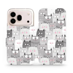 Flip pouzdro na mobil Honor 600 Pro - Mobiwear M099P, kočičky