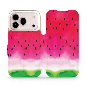 Flip pouzdro na mobil Honor 600 Pro - Mobiwear V086S, melounek