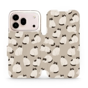 Flip pouzdro na mobil Honor 600 Pro - Mobiwear V160S, kočičáci