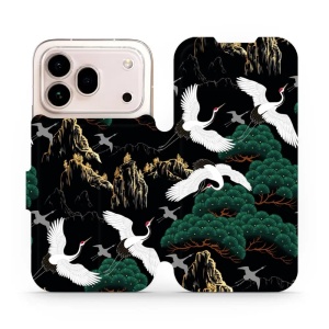 Flip pouzdro na mobil Honor 600 Pro - Mobiwear VP16S, jeřábi