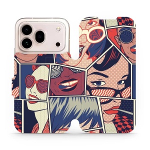 Flip pouzdro na mobil Honor 600 Pro - Mobiwear VP18P, komiks