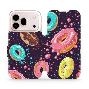 Flip pouzdro na mobil Honor 600 Pro - Mobiwear VP19S, donutky