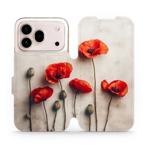 Flip pouzdro na mobil Honor 600 Pro - Mobiwear VP42S, vlčí máky
