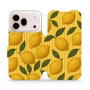 Flip pouzdro na mobil Honor 600 Pro - Mobiwear VP81S, citrony