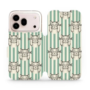 Flip pouzdro na mobil Honor 600 Pro - Mobiwear VP90S, číča ryby
