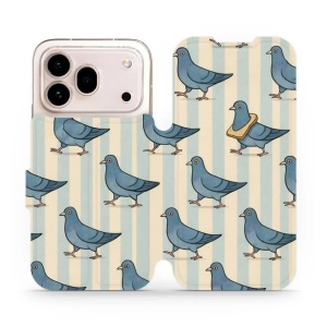 Flip pouzdro na mobil Honor 600 Pro - Mobiwear VP91S, holubi