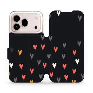 Flip pouzdro na mobil Honor 600 Pro - Mobiwear VP79S, srdíčka