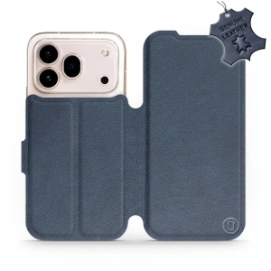 Kožené flip pouzdro na mobil Honor 600 Pro - Mobiwear - modré