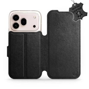 Kožené flip pouzdro na mobil Honor 600 Pro - Mobiwear - černé