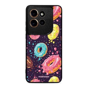 Lesklý kryt na mobil Motorola Edge 60 Neo - Mobiwear Glossy G046G, donutky