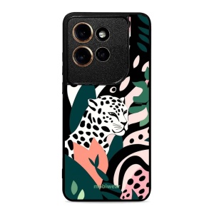 Lesklý kryt na mobil Motorola Edge 60 Neo - Mobiwear Glossy G053G, levhart
