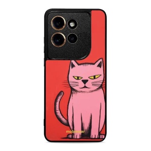 Lesklý kryt na mobil Motorola Edge 60 Neo - Mobiwear Glossy G054G, kocourek
