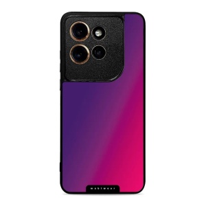 Lesklý kryt na mobil Motorola Edge 60 Neo - Mobiwear Glossy G067G, fialový a růžový odstín
