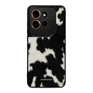 Lesklý kryt na mobil Motorola Edge 60 Neo - Mobiwear Glossy G165G, černá strakatá