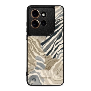 Lesklý kryt na mobil Motorola Edge 60 Neo - Mobiwear Glossy G168G, pruhovaná malba