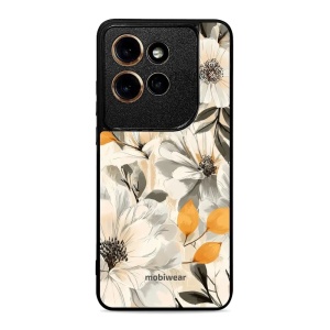 Lesklý kryt na mobil Motorola Edge 60 Neo - Mobiwear Glossy GP75G, podzimní květy