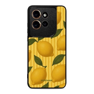 Lesklý kryt na mobil Motorola Edge 60 Neo - Mobiwear Glossy GP81G, citrony