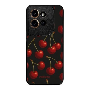 Lesklý kryt na mobil Motorola Edge 60 Neo - Mobiwear Glossy GP83G, třešně