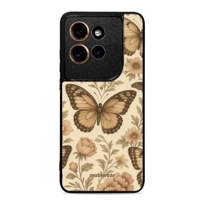 Lesklý kryt na mobil Motorola Edge 60 Neo - Mobiwear Glossy GP92G, motýlové
